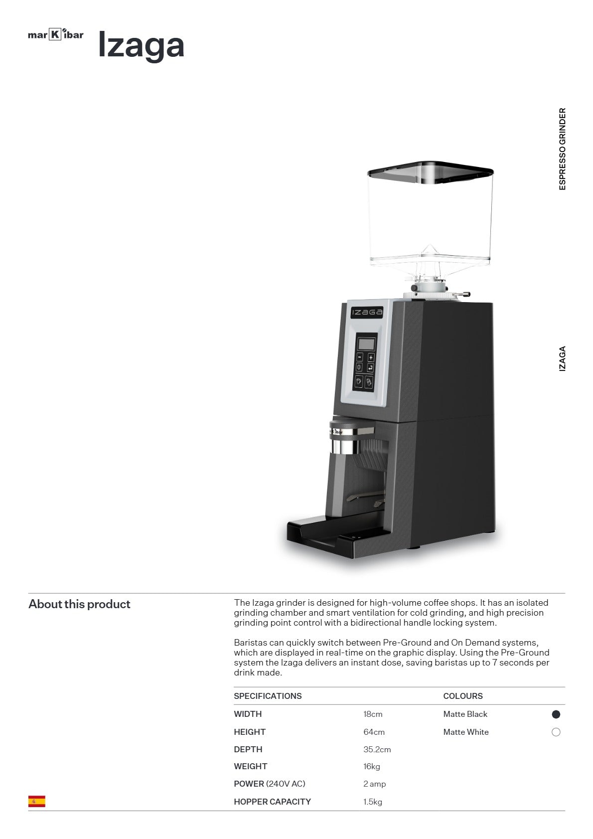 Markibar Izaga - Coffee Grinder