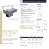 Festive Somerset SCRW18 - Chilled Air Curtain Cabinet