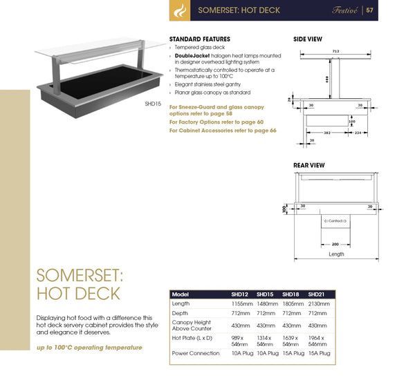 Festive Somerset SHD12 - Hot Deck