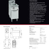 Giorik FG9421PT - Single Pan Fryer