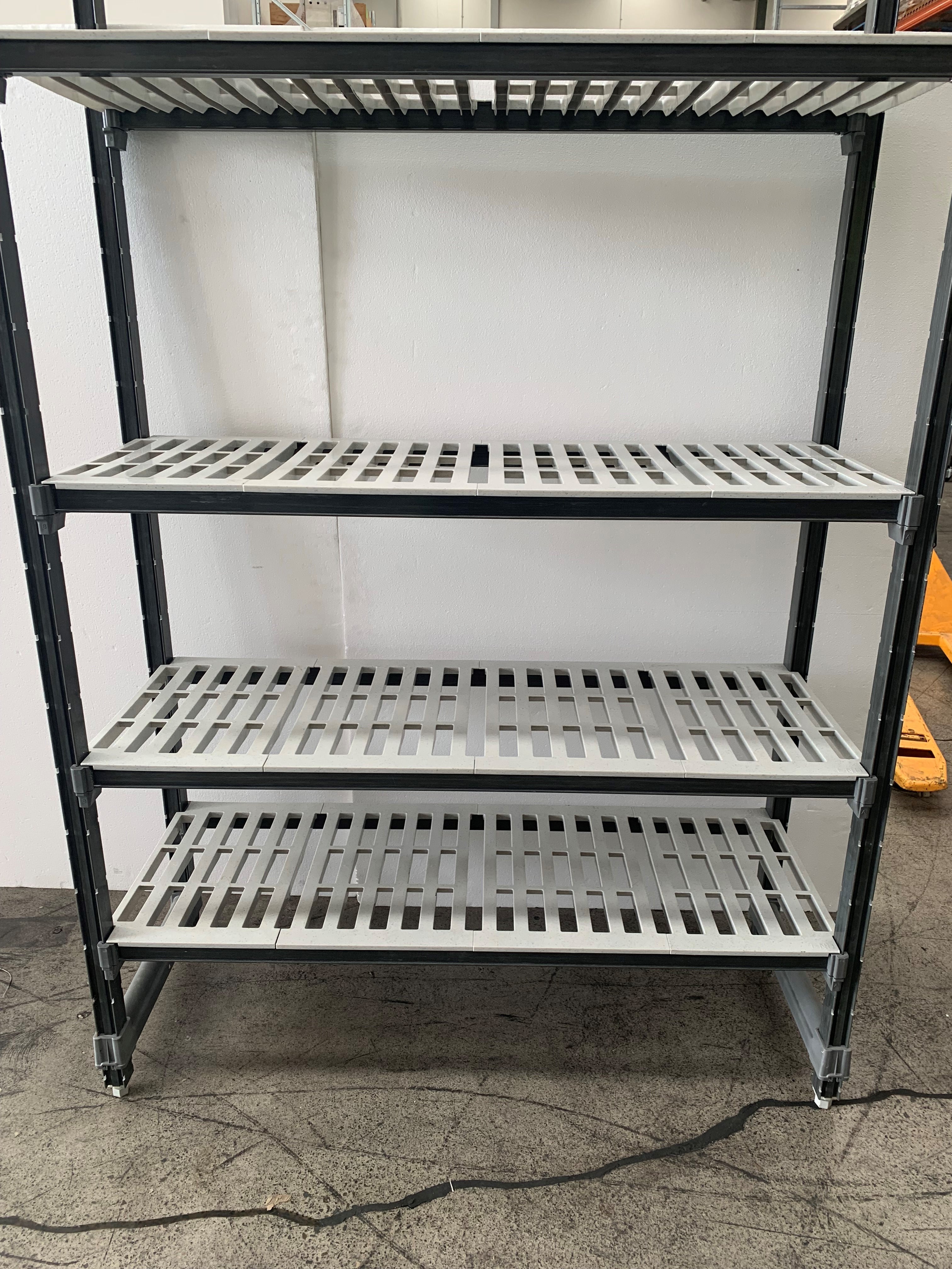 ELEMENTS Plastic Freestanding Shelving (2)