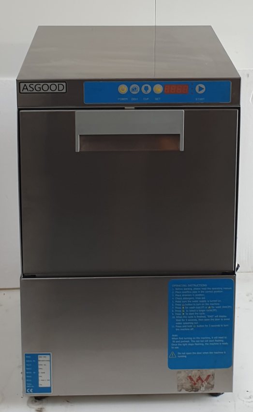 ASGOOD UCD-400 Undercounter Glasswasher (2)