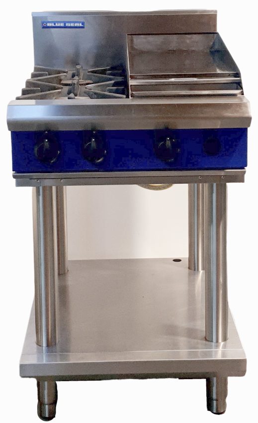BLUE SEAL Gas 2 Burner with Griddle (2)