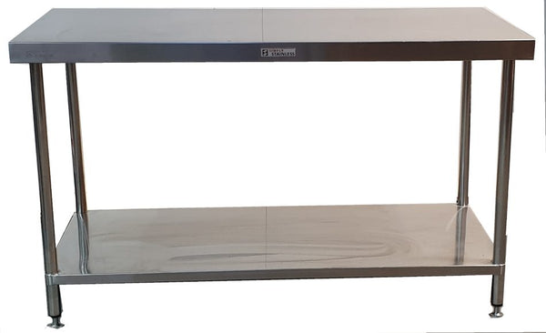Stainless Steel Work Bench + Undershelf (2)