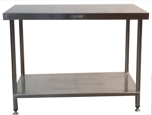 Stainless Steel Work Bench + Undershelf (2)
