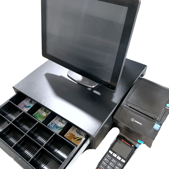 2 x POS Terminal + 2 x printers (2)