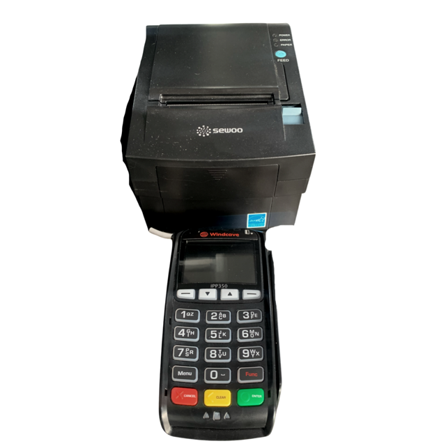 2 x POS Terminal + 2 x printers (3)