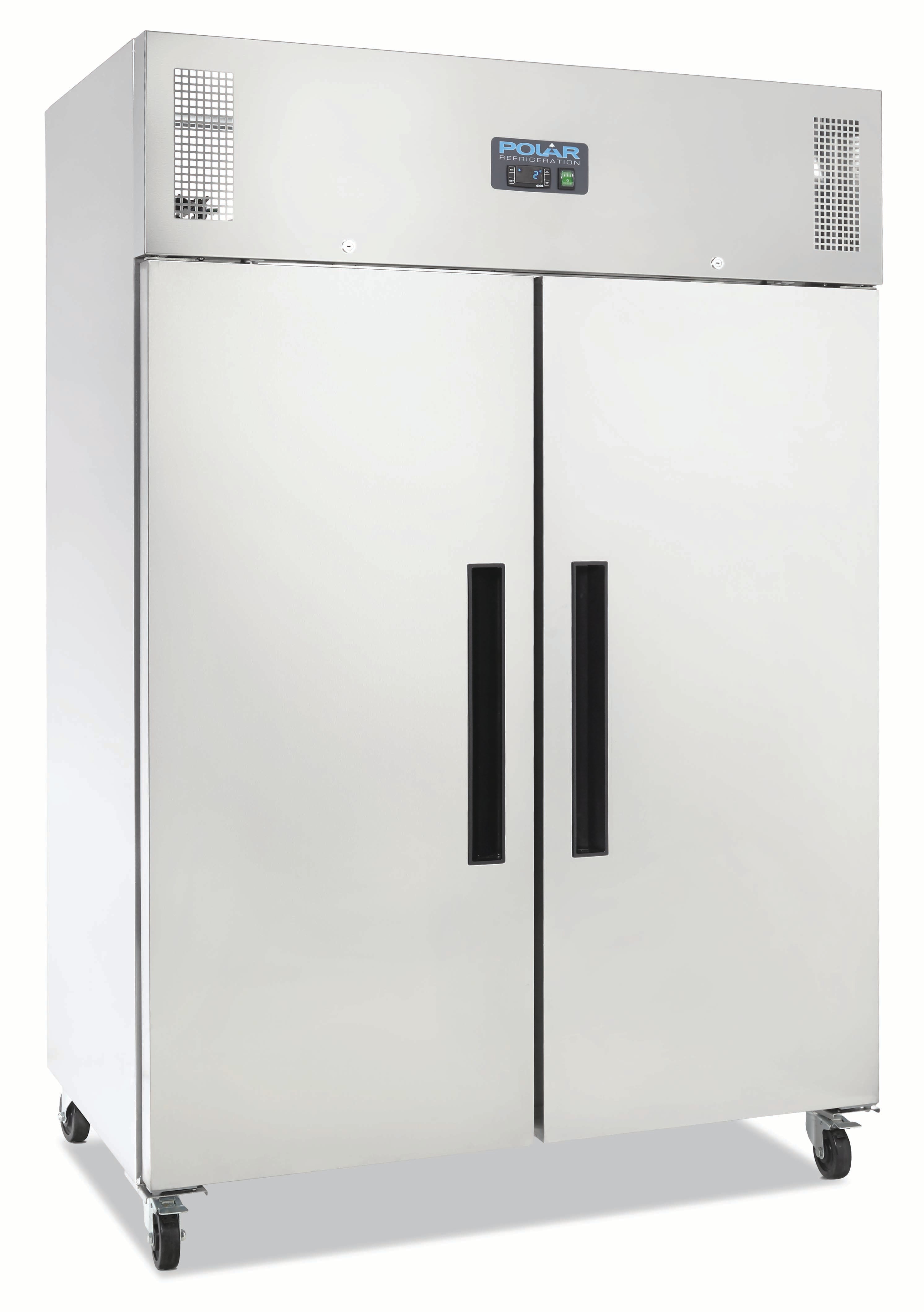 Thumbnail - Polar G-Series 2 Door Upright Fridge Stainless Steel 1200L