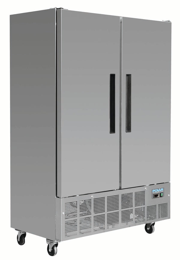 Polar G-Series 2 Door Slimline Upright Fridge 960L